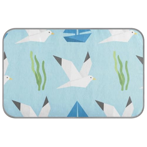 Seagull Blue Summer Hundebett, selbstkühlend, 96,5 x 58,4 cm, Kühlmatten für Kaninchen, Reisen, weich, Cama Refrescante Para Perros M Seagull Blue Summer Hundebett, selbstkühlend, 96,5 x 58,4 cm, Kühlmatten für Kaninchen, Reisen, weich, Cama Refrescante Para Perros M von voucong