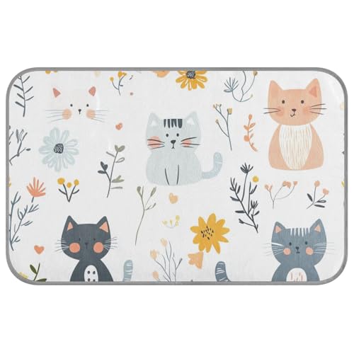 Sommer-Hundedecken für große Hunde, selbstkühlend, 96,5 x 58,4 cm, Eiskissen für Kaninchen, Reisen, abnehmbar, Camas Frias Para Perros M von voucong