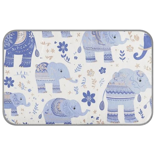 Sommer-Katzenbett, zartes Cartoon-Elefant, selbstkühlend, 96,5 x 58,4 cm, kühlende Decken für Haustiere im Freien, sicher im Freien, Cama Fria Para Perro, M Sommer-Katzenbett, zartes Cartoon-Elefant, selbstkühlend, 96,5 x 58,4 cm, kühlende Decken für Haustiere im Freien, sicher im Freien, Cama Fria Para Perro, M von voucong