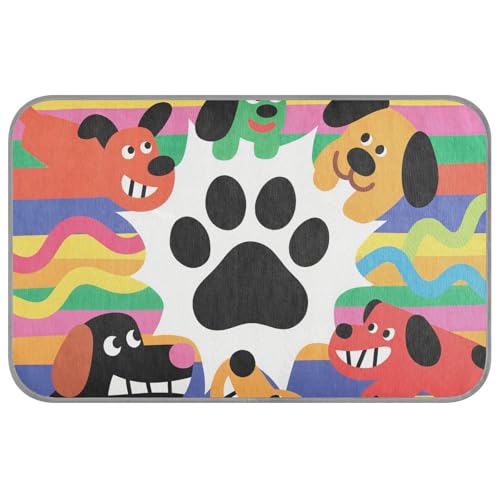 Sommer-Katzendecken für Indoor-Katzen, Regenbogenstreifen, selbstkühlend, 96,5 x 58,4 cm, Kühldecke für Hamster, Innenbereich, sichere Camas Frias Para Perros M Sommer-Katzendecken für Indoor-Katzen, Regenbogenstreifen, selbstkühlend, 96,5 x 58,4 cm, Kühldecke für Hamster, Innenbereich, sichere Camas Frias Para Perros M von voucong