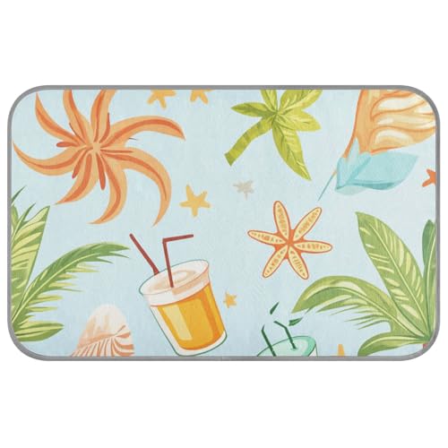 Sommer-Katzenmatte mit Kokosnussbaum, Seestern, Muschel, selbstkühlend, 96,5 x 58,4 cm, kühlende Haustierunterlage für Tiere, Outdoor, weiches Klebeband, Refrescante Para Mascotas M Sommer-Katzenmatte mit Kokosnussbaum, Seestern, Muschel, selbstkühlend, 96,5 x 58,4 cm, kühlende Haustierunterlage für Tiere, Outdoor, weiches Klebeband, Refrescante Para Mascotas M von voucong