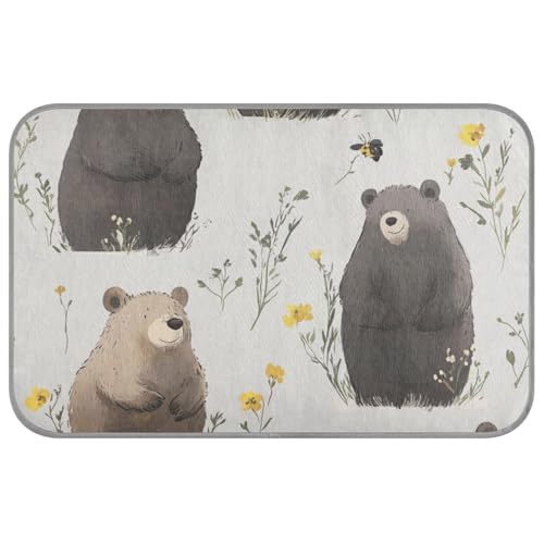 Sommerdecke mit Cartoon-Bär-Motiv, für Indoor-Katzen, selbstkühlend, 96,5 x 58,4 cm, kühlendes Bett für Hunde, Outdoor, wasserdicht, Camas Frias Para Perros M Sommerdecke mit Cartoon-Bär-Motiv, für Indoor-Katzen, selbstkühlend, 96,5 x 58,4 cm, kühlendes Bett für Hunde, Outdoor, wasserdicht, Camas Frias Para Perros M von voucong