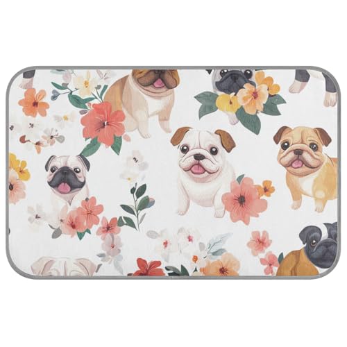 Sommermatten für Hunde, Motiv: niedliche Bulldogge, selbstkühlend, 96,5 x 58,4 cm, kühlendes Haustierbett für Chihuahua, draußen, einzigartig, Manta, Refrescante Para Perro, M Sommermatten für Hunde, Motiv: niedliche Bulldogge, selbstkühlend, 96,5 x 58,4 cm, kühlendes Haustierbett für Chihuahua, draußen, einzigartig, Manta, Refrescante Para Perro, M von voucong