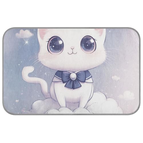 Süße Cartoon-Katzen-Sommerkatzendecke, selbstkühlend, 96,5 x 58,4 cm, Kühlbetten für Kätzchen, Innenbereich, waschbar, Cama Refrescante para perros M Süße Cartoon-Katzen-Sommerkatzendecke, selbstkühlend, 96,5 x 58,4 cm, Kühlbetten für Kätzchen, Innenbereich, waschbar, Cama Refrescante para perros M von voucong