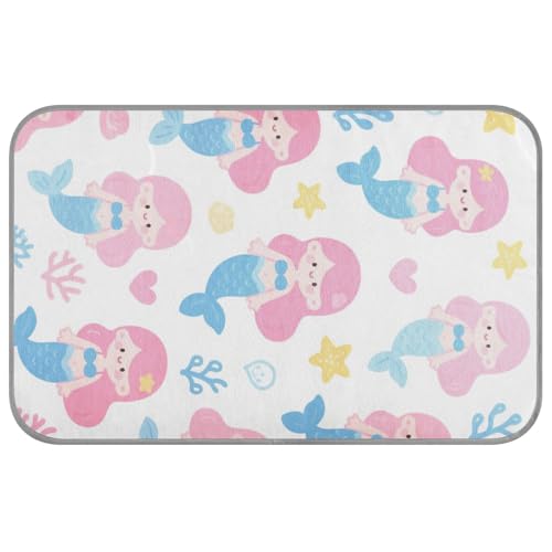 Süße Cartoon-Meerjungfrau-Sommerkatzendecken für Innenkatzen, selbstkühlend, 96,5 x 58,4 cm, Outdoor-Kühlmatte für Kätzchen, Outdoor, schnurlos, esterilla, refrescante para perros M Süße Cartoon-Meerjungfrau-Sommerkatzendecken für Innenkatzen, selbstkühlend, 96,5 x 58,4 cm, Outdoor-Kühlmatte für Kätzchen, Outdoor, schnurlos, esterilla, refrescante para perros M von voucong