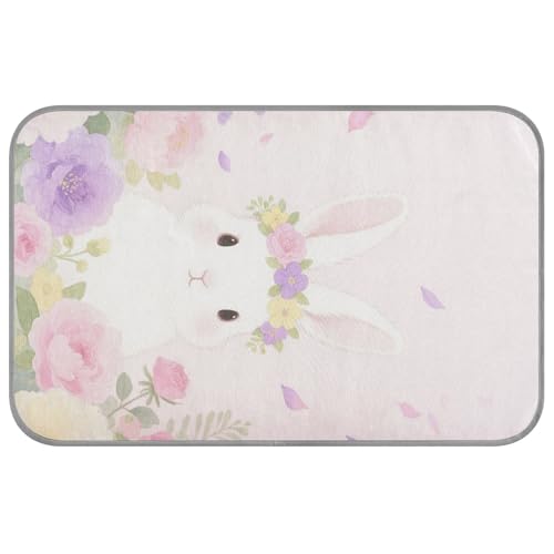 Süßes Kaninchen, Pfirsichblumen, Sommer-Hundebett, selbstkühlend, 96,5 x 58,4 cm, Outdoor-Kühlkissen für Haustiere, draußen, niedliches Manta, Fria, Para, Perros, M Süßes Kaninchen, Pfirsichblumen, Sommer-Hundebett, selbstkühlend, 96,5 x 58,4 cm, Outdoor-Kühlkissen für Haustiere, draußen, niedliches Manta, Fria, Para, Perros, M von voucong