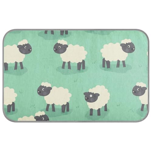 Süßes Schaf, Cartoon-Grün, Sommer-Katzenbett für Indoor-Katzen, selbstkühlend, 96,5 x 58,4 cm, Haustierkühlung für Kätzchen, Outdoor-Essentials, Cama Refrescante Para Perros M Süßes Schaf, Cartoon-Grün, Sommer-Katzenbett für Indoor-Katzen, selbstkühlend, 96,5 x 58,4 cm, Haustierkühlung für Kätzchen, Outdoor-Essentials, Cama Refrescante Para Perros M von voucong