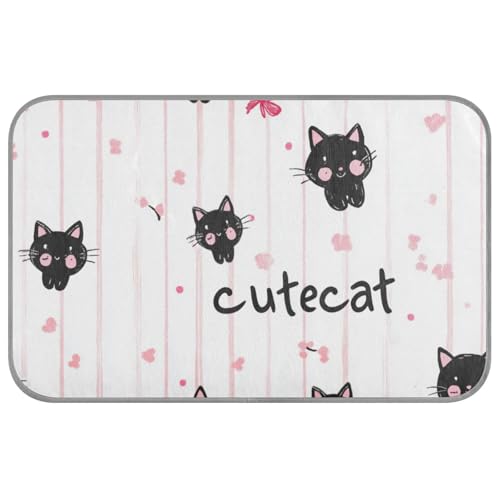 Süßes Tier-Katzenbett für Innenkatzen, handgezeichnet, selbstkühlend, 96,5 x 58,4 cm, kühlendes Bett für Haustiere, gemütliches Schlafen, niedliches Manta, Refrescante Para Perro, M Süßes Tier-Katzenbett für Innenkatzen, handgezeichnet, selbstkühlend, 96,5 x 58,4 cm, kühlendes Bett für Haustiere, gemütliches Schlafen, niedliches Manta, Refrescante Para Perro, M von voucong