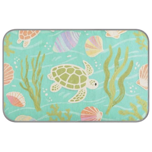 Turtle Green Sea Sommer-Katzen-Kühlmatte, selbstkühlend, 96,5 x 58,4 cm, Haustier-Kühldecke für Kätzchen, Indoor-Essentials, Cama Refrescante Para Perros M Turtle Green Sea Sommer-Katzen-Kühlmatte, selbstkühlend, 96,5 x 58,4 cm, Haustier-Kühldecke für Kätzchen, Indoor-Essentials, Cama Refrescante Para Perros M von voucong