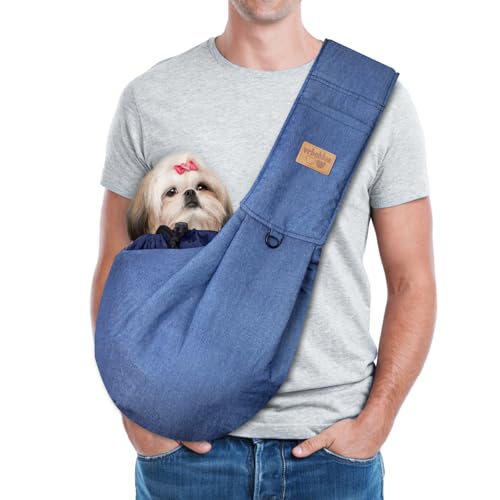 vrbabies Hundetragetasche für kleine Hunde, weich, verstellbar, breiter Gurt, Haustier-Hundetasche mit sicherem Mund, freihändiges Tragen vorne, für Welpen, Katzen, Hunde, Kängurutasche für Reisen vrbabies Hundetragetasche für kleine Hunde, weich, verstellbar, breiter Gurt, Haustier-Hundetasche mit sicherem Mund, freihändiges Tragen vorne, für Welpen, Katzen, Hunde, Kängurutasche für Reisen von vrbabies