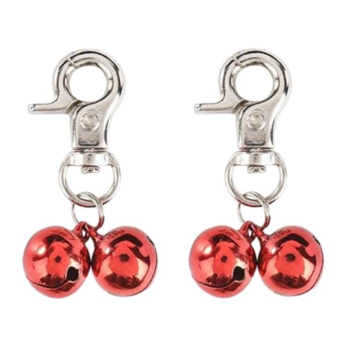 vreplrse 2 Stück/Set langlebiger Haustier Produkte Anhänger für stilvolles Hunde und Katzenhalsband, dreifacher Glocken Anhänger, Metall, dekorativ, breite Anwendung vreplrse 2 Stück/Set langlebiger Haustier Produkte Anhänger für stilvolles Hunde und Katzenhalsband, dreifacher Glocken Anhänger, Metall, dekorativ, breite Anwendung von vreplrse