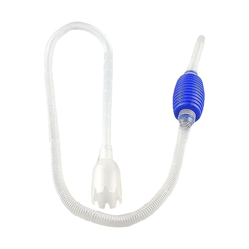 vreplrse Aquarium Siphon Kiesreiniger, 3 in 1 Multifunktionsreiniger für einfache Wartung, Fischglas Zubehör, ABS von vreplrse