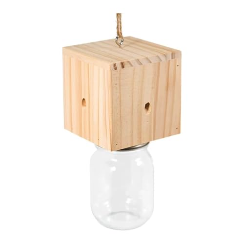 vreplrse Bienenfalle im Loft Stil für Zimmermannsbienen, Holzkonstruktionen, Terrassen und Dachtraufen, natürliche hängende Bienenfallen im Loft Stil für den Außenbereich, A vreplrse Bienenfalle im Loft Stil für Zimmermannsbienen, Holzkonstruktionen, Terrassen und Dachtraufen, natürliche hängende Bienenfallen im Loft Stil für den Außenbereich, A von vreplrse