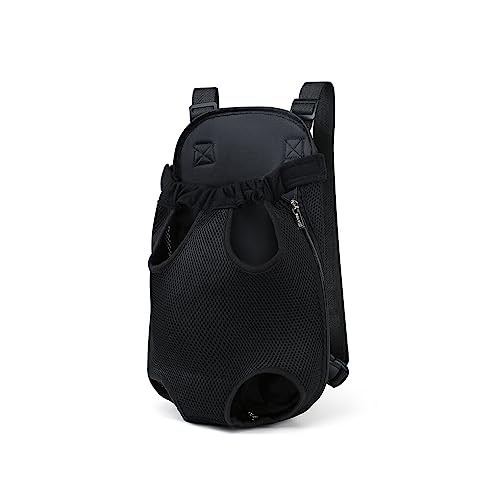 vreplrse Polyester Baumwoll Haustier Tragetasche, tragbar, atmungsaktives Netz, einfarbig, Ersatz für Outdoor Camping Rucksack Zubehör, Schwarz, M von vreplrse