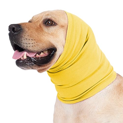 vsilay Lianxue Hunde-Ohrenschutz sorgt für Komfort und Komfort Ihres Hundes in ängstlichen Situationen wie Gewitter oder Feuerwerk von vsilay