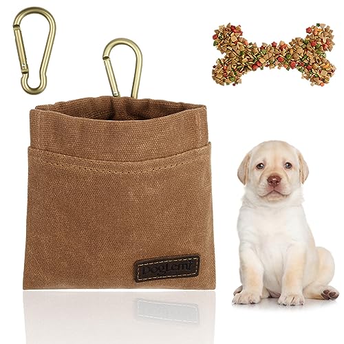 vsshe Leckerlitasche für Hunde, Freihändige Hundeleckerlitasche mit Automatischem Verschluss Futterbeutel Hundetraining Leckerlibeutel Klein Magnet Gassitasche für Katzenfutter Hundefutter Braun vsshe Leckerlitasche für Hunde, Freihändige Hundeleckerlitasche mit Automatischem Verschluss Futterbeutel Hundetraining Leckerlibeutel Klein Magnet Gassitasche für Katzenfutter Hundefutter Braun von vsshe