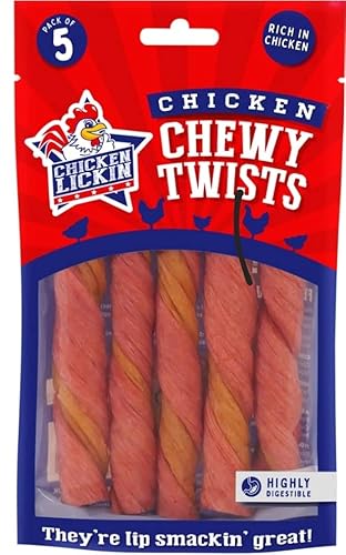 Chicken Lickin Kaurollen für Hunde, 5 Stück Chicken Lickin Kaurollen für Hunde, 5 Stück von warung padang