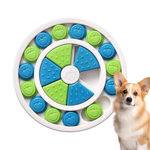 weiting Puzzle-Futterspender für Hunde, Slow-Feeder-Spielzeug für Hunde - Puzzle Anti-Choking Slow Feeder - Tragbares Futterspielzeug für den Heimkäfig, Futterspielzeug in Lebensmittelqualität von weiting