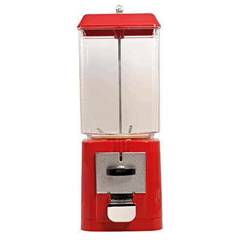 Tierfutterautomat Automat mit 0,50 € Münzeinwurf leer | Tierfutterautomat Retro, für Zoo´s, Tierparks, Futterstellen | ohne Füllung | 43,5cm hoch - 16cm tief I Einwurf 0,50 EUR von what the shop