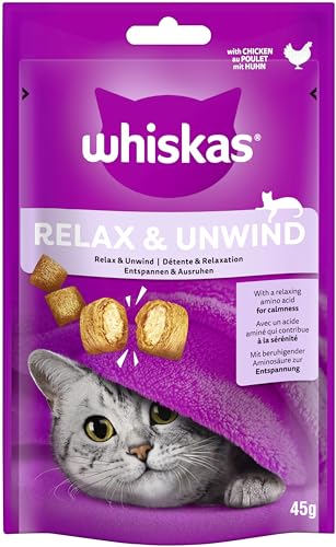 WHISKAS® Portionsbeutel Relax & Unwind mit Huhn 1 x 45g von whiskas