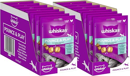 WHISKAS® Pounce & Play mit Huhn 2 x 8 x 45g von whiskas