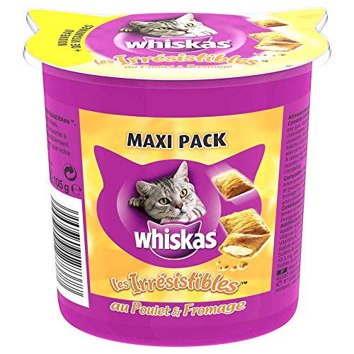WHISKAS Les Irrésistibles Friandises - Au poulet et Fromage - Pour Chat - 105 g von whiskas