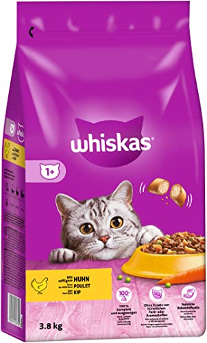Whiskas - Chicken Nuggets +1 für Katzen - 3,8 kg von whiskas