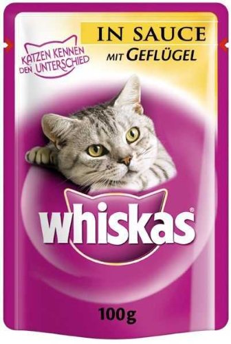 Whiskas | Adult Lachs in Sauce | 24 x 100 g Whiskas | Adult Lachs in Sauce | 24 x 100 g von whiskas