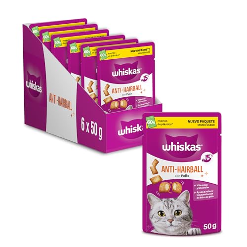 Whiskas Anti-Hairball mit Huhn 6 x 50 g von whiskas
