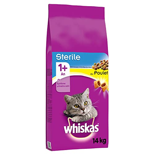 Whiskas Croquettes im Huhn für Katzen sterilisiert von whiskas