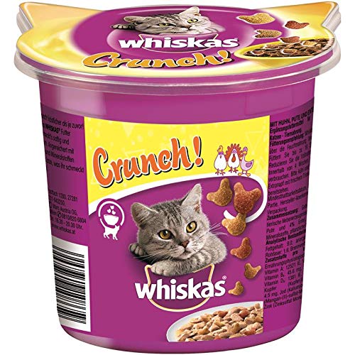 Whiskas Crunch mit Huhn, Truthahn & Ente 5x 100gram Vorteilspack Whiskas Crunch mit Huhn, Truthahn & Ente 5x 100gram Vorteilspack von whiskas