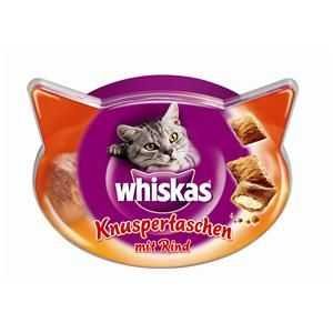 Whiskas Knusper-Taschen mit Rind 6 x 72 g von whiskas