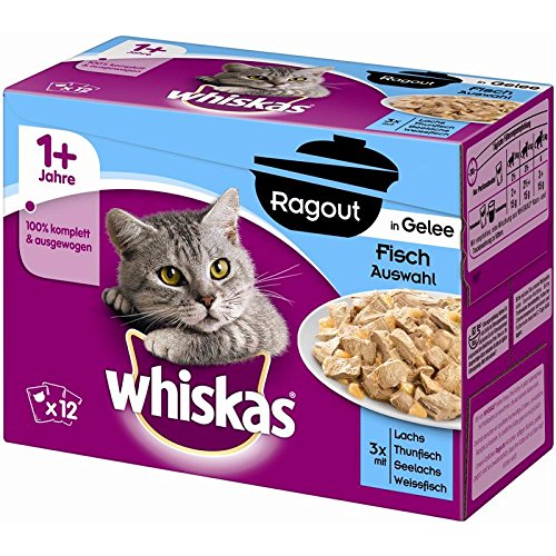 Whiskas Pb MP Ragout 1+ Fisch in Gelee 4x12x85g Whiskas Pb MP Ragout 1+ Fisch in Gelee 4x12x85g von whiskas