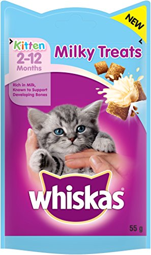 whiskas Kätzchen Milch Leckereien (8 x 55g) (EinheitsgröÃŸe) (Milch) von whiskas