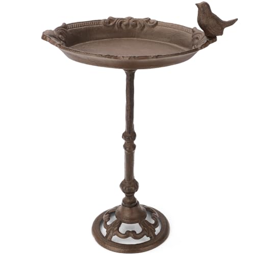 wildlife home Vogeltränke stehend mit Standfuß I Vogelfutterspender aus Gusseisen, Frostsicher für Garten & Balkon I Vogelbad I Vogelfutterschale Wasserschale für Vögel, Wildvögel wildlife home Vogeltränke stehend mit Standfuß I Vogelfutterspender aus Gusseisen, Frostsicher für Garten & Balkon I Vogelbad I Vogelfutterschale Wasserschale für Vögel, Wildvögel von wildlife home