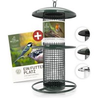 wildtier liebe Futterspender für Erdnüsse 26cm, Grün von wildtier liebe
