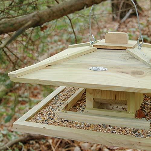 windschief-living Vogelfutterhaus BENIKO aus Kiefernholz, Vogelhaus, Futterstelle Silo, 38,5 cm windschief-living Vogelfutterhaus BENIKO aus Kiefernholz, Vogelhaus, Futterstelle Silo, 38,5 cm von windschief-living