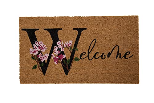 windschief-living Sehr süße Landhaus Türmatte; Kokos Matte, Fussmatte Welcome Fiona windschief-living Sehr süße Landhaus Türmatte; Kokos Matte, Fussmatte Welcome Fiona von windschief-living