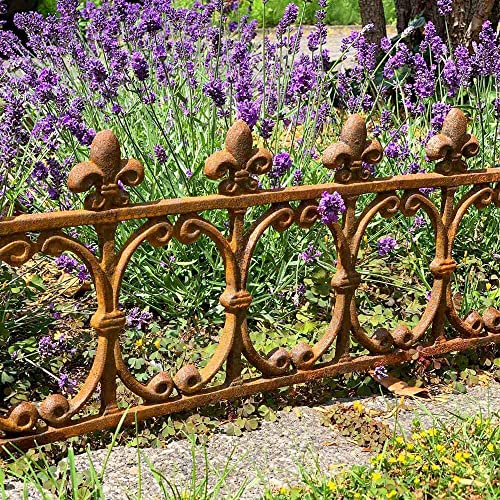 windschief-living Zauberhafter Beetzaun Sommerzeit, 81,5 cm Beetbegrenzer aus Gusseisen windschief-living Zauberhafter Beetzaun Sommerzeit, 81,5 cm Beetbegrenzer aus Gusseisen von windschief-living