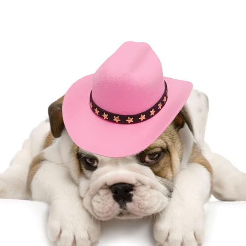 wiroouia Hund Cowboyhut, Katzen Cowboy Hut, Partyzubehör für Hunde und Katzen Kostüm Caps zum täglichen Tragen Karneval Halloween Western Partys wiroouia Hund Cowboyhut, Katzen Cowboy Hut, Partyzubehör für Hunde und Katzen Kostüm Caps zum täglichen Tragen Karneval Halloween Western Partys von wiroouia
