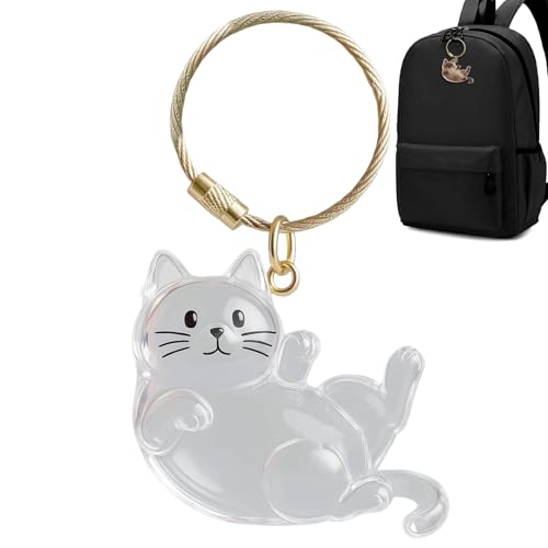 wiroouia Hundehaar Sammler Schlüsselanhänger - Hundehaar Erinnerungsfläschchen Anhänger - Tieranhänger Geschenk für Damen Herren Kinder Geburtstag Reise Auto Handtasche von wiroouia