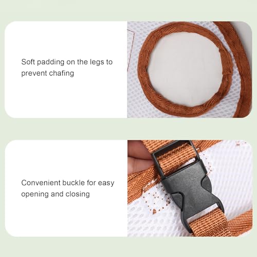 wiroouia Hundetragegeschirr,Tragegeschirr Mit Griffen | Für Kleine Und Mittelgroße Hunde Welpen Katzen Camping Outdoor Spaziergänge Radfahren Picknick wiroouia Hundetragegeschirr,Tragegeschirr Mit Griffen | Für Kleine Und Mittelgroße Hunde Welpen Katzen Camping Outdoor Spaziergänge Radfahren Picknick von wiroouia