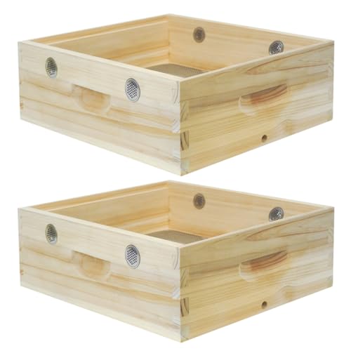 2 Stück montierte Bienenstock-Steppbox für 10 Rahmen, Langstroth Bienenstock, Wintersteppdecke für Bienen, Winter, Imkereibedarf 2 Stück montierte Bienenstock-Steppbox für 10 Rahmen, Langstroth Bienenstock, Wintersteppdecke für Bienen, Winter, Imkereibedarf von witbee
