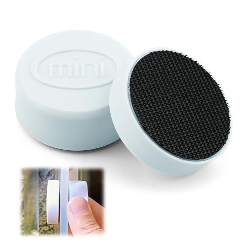 Fish Tank Magnetischer Glasreiniger, Weiß Mini Magnetische Aquarium Fisch Tank Glasreiniger Bürste, Kiesalgenschaber Aquarium, Kratzfreier Algenentferner, Fischtankbürste für kleine Aquarien Reinigung von witeup
