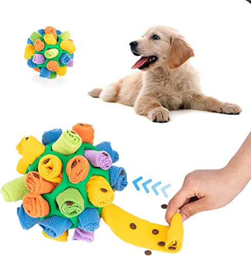 wosynm Schnüffelball,Schnüffelteppich Schnüffelspielzeug Interaktives Hundespielzeug Interaktive Hunde Schnüffelmatte für Kleine Mittelgroße Hunde Haustier von wosynm