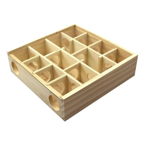 Hamster Labyrinth Spielzeug | Aktivitätsverstärkend Spaß natürliches Holz kleine Haustierspielzeug | Interaktive Naturals Holz Hamster Toyes Gerbil -Labyrinthe mit Glasabdeckung, intelligenter Hameste Hamster Labyrinth Spielzeug | Aktivitätsverstärkend Spaß natürliches Holz kleine Haustierspielzeug | Interaktive Naturals Holz Hamster Toyes Gerbil -Labyrinthe mit Glasabdeckung, intelligenter Hameste von wqibq