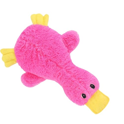 wqibq Hund kaute quietschende Ente, Crinkle Hundespielzeug,Kautschlecken plüschende Duck Cartoon Welpe Spielzeug | Innenlangeweilige Hunde Interactive Fun -Biting -Begleiter für Home, Shelter, Outing wqibq Hund kaute quietschende Ente, Crinkle Hundespielzeug,Kautschlecken plüschende Duck Cartoon Welpe Spielzeug | Innenlangeweilige Hunde Interactive Fun -Biting -Begleiter für Home, Shelter, Outing von wqibq