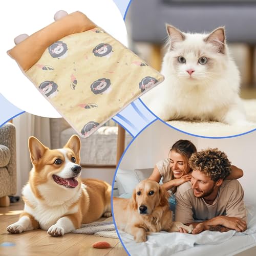 wqibq Hundekühlmatte | Kühlkissen Für Haustiere,Schlafmatte Mit Kühlkissen Für Erholung Nach Dem Training, Bei Für Auto, Garten, Käfig Und Wohnung wqibq Hundekühlmatte | Kühlkissen Für Haustiere,Schlafmatte Mit Kühlkissen Für Erholung Nach Dem Training, Bei Für Auto, Garten, Käfig Und Wohnung von wqibq