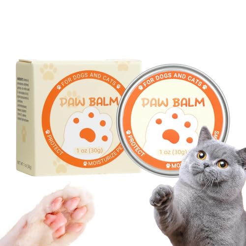 wqibq Hundepfoten Balsam - Beruhigende Pfotencreme & Schutzsalbe Mit - Feuchtigkeitslotion Für Trockene Nasen Und Tatzen, Reisefreundliche Tierpflege Für Unterwegs wqibq Hundepfoten Balsam - Beruhigende Pfotencreme & Schutzsalbe Mit - Feuchtigkeitslotion Für Trockene Nasen Und Tatzen, Reisefreundliche Tierpflege Für Unterwegs von wqibq