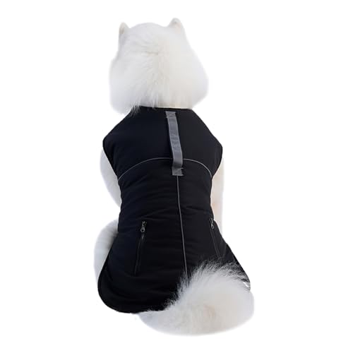 wqibq Mäntel für Hunde,Winterjacke für Hunde | Winterweste Warmer Hundemantel - Winddichte Hundejacke, Baumwollmäntel für kaltes Wetter, Welpen-Outfits, Haustierkleidung für kleine mittelgroße wqibq Mäntel für Hunde,Winterjacke für Hunde | Winterweste Warmer Hundemantel - Winddichte Hundejacke, Baumwollmäntel für kaltes Wetter, Welpen-Outfits, Haustierkleidung für kleine mittelgroße von wqibq